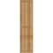 Ekena Millwork Framed Board-n-Batten Shutters, Rough Sawn Western Red Cedar, 16 1/8W x 65H, PR RBF06S16X065RWR - alternate 2